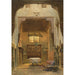 Reproduktion af maleriet L'atelier de l'artiste au Caire - Carl Haag