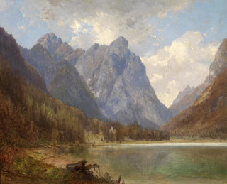 Lac de Toblach - Carl Hasch — visning af kunstværket