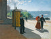 Soldater foran Nationalmuseum i Stockholm - Carl Hedelin — visning af kunstværket