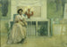 Efter Promenadbalen - Carl Larsson — visning af kunstværket