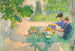 Læseferie - Carl Larsson — visning af kunstværket