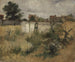 Studie af landskab fra Barbizon - Carl Larsson — visning af kunstværket