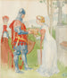 Lisana og Margon - Carl Larsson — visning af kunstværket