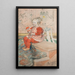 Reproduktion af maleriet Lisbeth - Carl Larsson