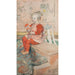 Reproduktion af maleriet Lisbeth - Carl Larsson