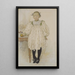 Martha Winslow - Carl Larsson — indrammet kunstværk på væggen