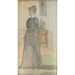 Reproduktion af maleriet Portrait af fru Signe Thiel - Carl Larsson