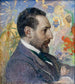 Portrait af Oscar Levertin - Carl Larsson — visning af kunstværket