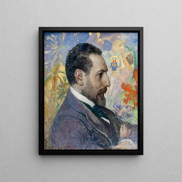 Carl Larsson - Portrait of Oscar Levertin.webp