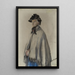 Reproduktion af maleriet Portrait af kunstnerens mor - Carl Larsson