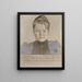 L'forfatter Selma Lagerlöf - Carl Larsson — indrammet kunstværk på væggen