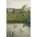 Le gamle mand og børnehaven - Carl Larsson — visning af kunstværket