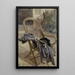 Reproduktion af maleriet Stol af fletning Studie til den moderne kunst - Carl Larsson