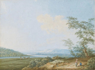 Carl Ludwig Hackert - Paysage avec une rivire.webp