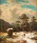 Ambiance hivernale - Carl Ludwig Scheins — visning af kunstværket