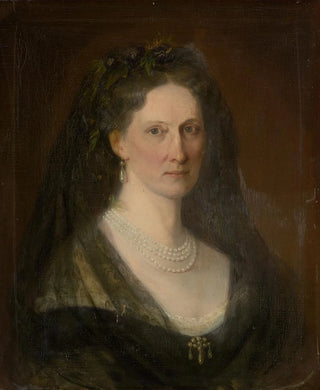 Carl Martin Ebersberg - Portrait Of Baroness Hedviga Mednynszk.webp