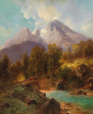 Carl Millner - The Watzmann Near Berchtesgaden.webp