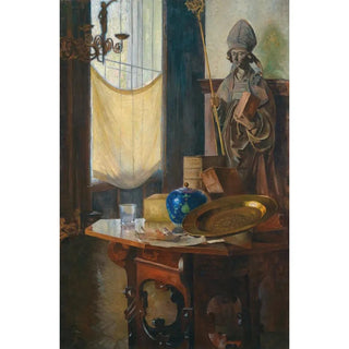 Carl Moll - View of the studio.webp