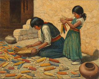 Carl Moon - Drying Corn.webp