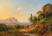 Vue de la Baie de Palerme avec le Mont Pellegrino, Sicile - Carl Morgenstern — visning af kunstværket