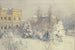 Vue du sud sur l'institut d'art Städel en hiver - Carl Nebel — visning af kunstværket
