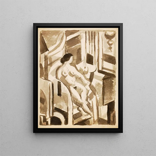 Carl Newman - Seated Female Nude 3.webp