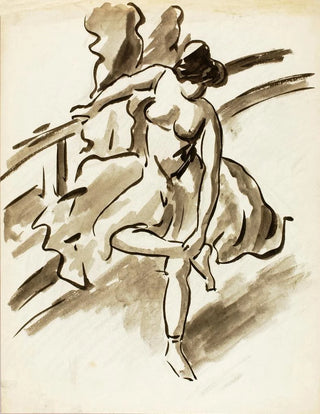 Carl Newman - Standing Female Dancer.webp