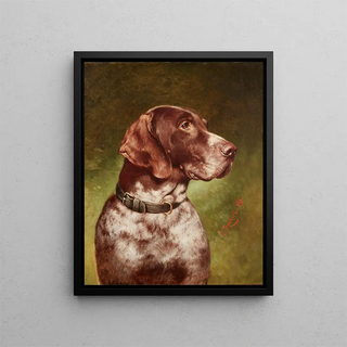 Carl Reichert - Head of a German Shorthaired Pointer.webp
