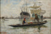 Barge de fruits à Venise Esquisse - Carl Skånberg — visning af kunstværket