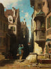 Le facteur - Carl Spitzweg — visning af kunstværket