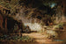 Ermite reparerer sine net - Carl Spitzweg — visning af kunstværket