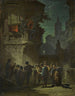 Sérénade espagnole - Carl Spitzweg — visning af kunstværket