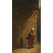 Reproduktion af maleriet Rue au Caire, Turc trouve une rose - Carl Spitzweg