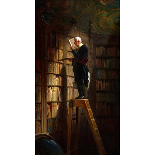 Carl Spitzweg - The Bookworm.webp