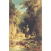 Reproduktion af maleriet Den fisker - Carl Spitzweg