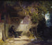 Den eremitt foran sin tilbagetrækning - Carl Spitzweg — visning af kunstværket