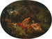 Kvinder, der bader i en skovsø - Carl Spitzweg — visning af kunstværket