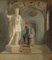 L'atelier du sculpteur Fogelberg à Rome - Carl Stefan Bennet — visning af kunstværket