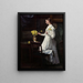 Arrangement de jonquilles - Carl Thomsen — indrammet kunstværk på væggen