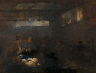 Halle aux poissons - Carl von Merode — visning af kunstværket
