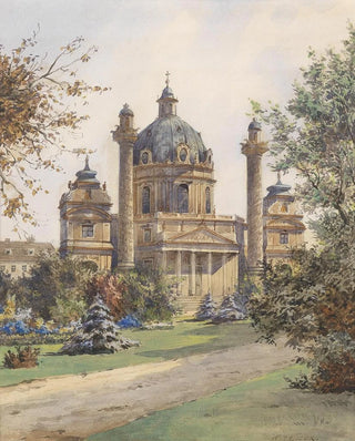 Carl Wenzel Zajicek - Wien Karlskirche.webp