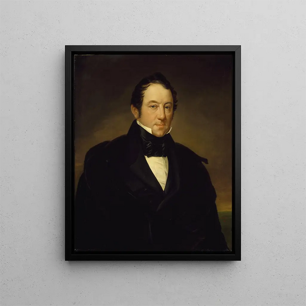 Carl Henrik Cantzler - Carl Wilhelm Nordgren — indrammet kunstværk på væggen