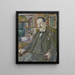 Thorsten Laurin 1875-1954 - Carl Wilhelmson — indrammet kunstværk på væggen