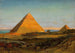 Gizeh-pyramiderne - Carl Wuttke — visning af kunstværket