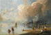 Sur les rives du Forth Édimbourg - Carlo Bossoli — visning af kunstværket