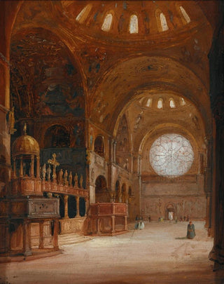 Carlo Canella - Venice Interior View of the Basilica di San Marco.webp