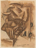 Portrait de Soffici - Carlo Carrà — visning af kunstværket