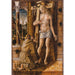 Reproduktion af maleriet af Saint François, der opsamler Kristi blod - Carlo Crivelli