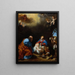Adoration des bergers - Carlo Dolci — indrammet kunstværk på væggen