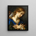 L'Ange de l'Annonciation - Carlo Dolci — indrammet kunstværk på væggen